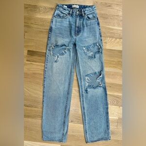 PacSun Light Blue Distressed 90s Boyfriend Jeans
